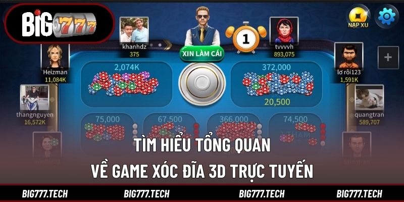 Tìm hiểu tổng quan về game xóc đĩa 3D trực tuyến