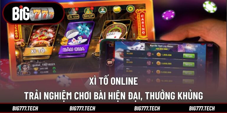 Xì Tố Online - Trải Nghiệm Chơi Bài Hiện Đại, Thưởng Khủng