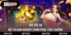 Xóc Đĩa 3D - Big777 Chia Sẻ Các Kinh Nghiệm Thắng Lớn